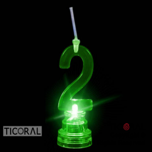 VELA LUMINOSO NUMERO 2 x 10